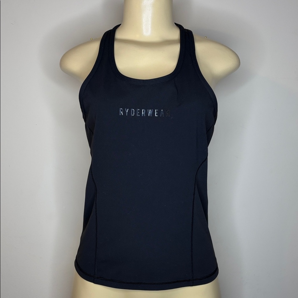 Ryderwear Black Racerback Performance Tank Size M